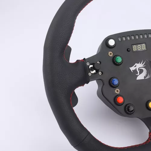 Volante Corrida Gamer Redragon Gt-32 P/ Pc - Escorrega o Preço