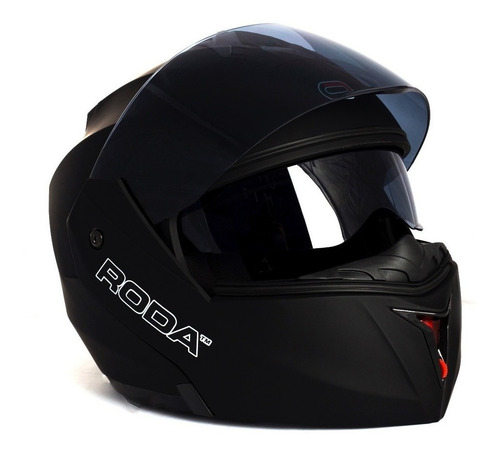 Casco Roda Revenge Negro + Mica Humo Regalo Certificado Dot