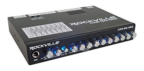 Rockville R7eq 1/2 Din 7 Bandas Ecualizador De Audio Para Au