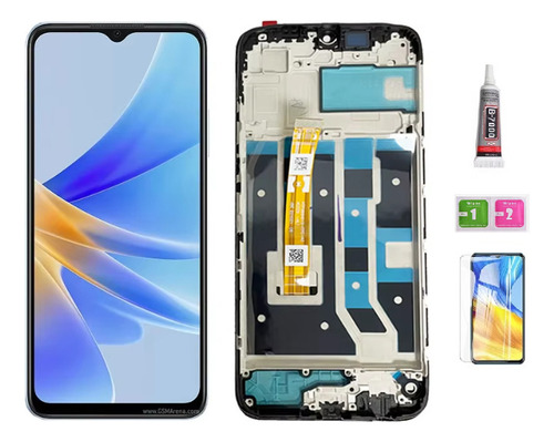 Pantalla Lcd Con Marco Para Oppo A17 A17s A17k