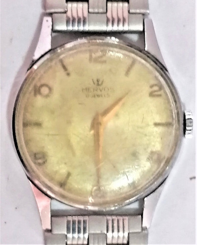 Reloj Pulsera Caballero - Mervos -calibre As 1690-92 17 J. 