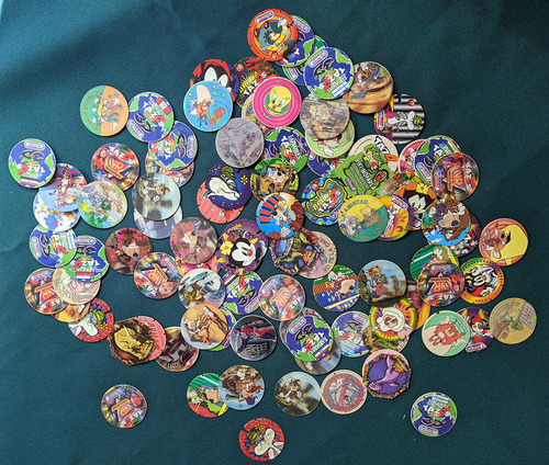 Gran Coleccion Tazos Warner, Chester, Animaniacs, Vr Trooper (Usado)