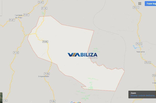 Fazenda No Piaui 2.130 Hec Para Extração De Ferro E Energia Eólica - Fa0004