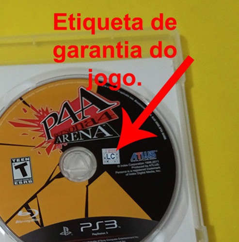 Persona 4 Arena (mídia Física - Ps3 - Playstation 3) (Usado)