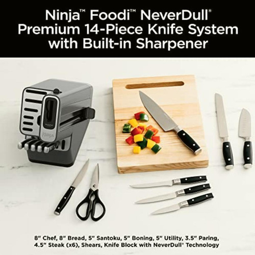 Ninja K32014 Foodi Neverdull Premium Sistema De Cuchillos De