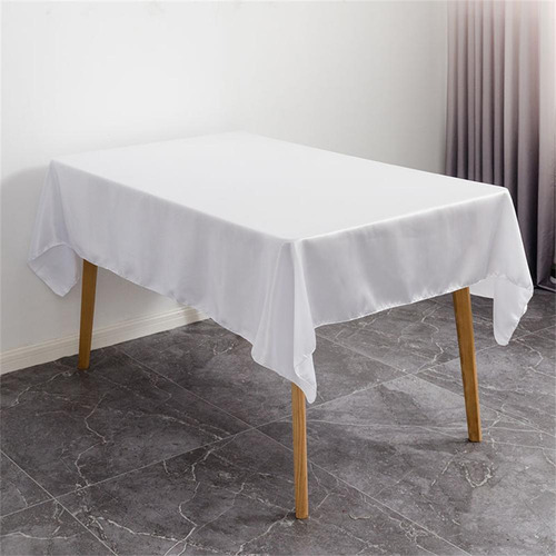 Manta De Mesa De Poliéster Reutilizable, De Un Solo Color, L