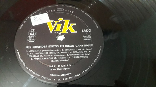 Ray Marito Los Grandes Exitos En Ritmos Canyengues Sin Tapa