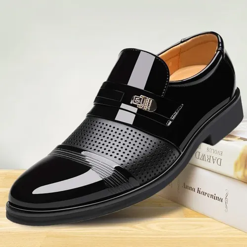Zapato Vestir Hombre Negocio A En Piel Caf Zapatos Traje Cuotas