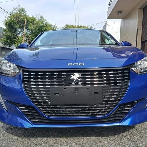 Imagen 2 de 15 de Peugeot 208 2022 0km Allure Tiptronic Entrega Inmediata Azul