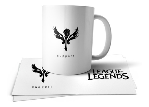 League Of Legends Logo Soportes Taza Polimero T P E