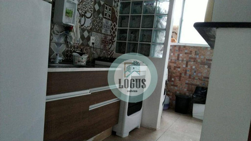 Imagem 7 de 18 de Apartamento Bem Distribuído De 49m² Composto Por 2 Dormitórios, À Venda Por R$ 255.000,00 - Vila Homero Thon - Santo André/sp - Ap1742