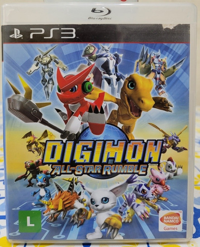 Digimon All Star Rumble, Jogo Original Para Ps3 Mídia Física (Usado)