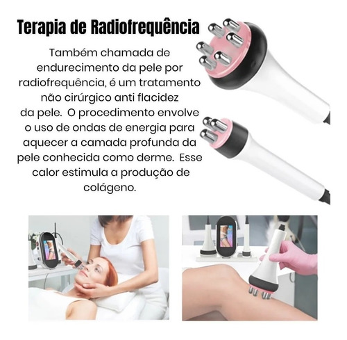 Aparelho 3 Em 1 Lipo Cavitação 40k Radiofrequência Emagrece