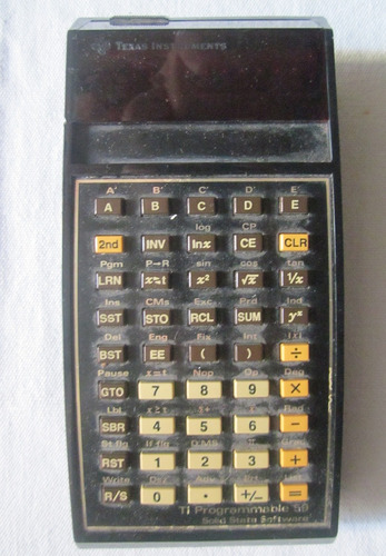 Antigua Calculadora Programable Texas Intruments Ti59