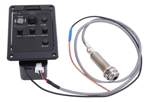 Preamplificador De Guitarra, Ecualizador, Volumen, Bajos, Fa