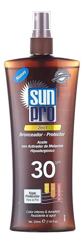 Crema Bronceadora Prot Sunpro - mL a $192