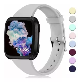 Malla Reloj Fitbit Versa/versa 2/se/lite Small Gris