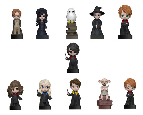 Set De Harry Potter De Colección Harry Y 10 Personajes Mas