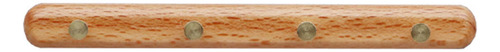 Perchero De Pared A Escala 1/6, Perchero De Madera Para