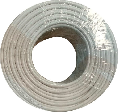 Imagem 4 de 7 de Cabo 100m Para Antena Coaxial Rg58 100%cobre 0,8mm Com Malha