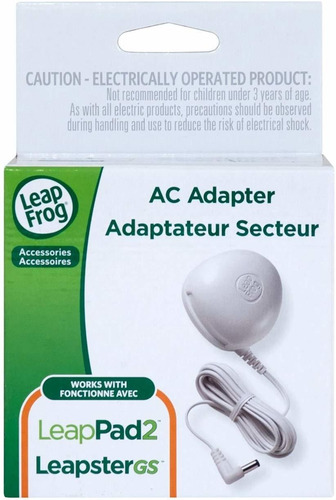 Leapfrog Ac Adapter (works With All Leappad2 And Leappad1 Ta