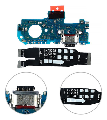 Flex Main + Centro De Carga Para Samsung Galaxy A35 5g A356