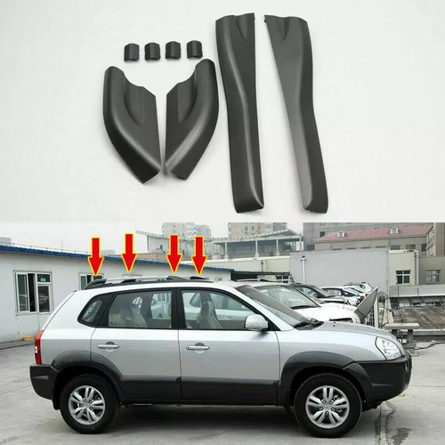 Carcasa De 4 Piezas Para Rieles De Techo Para Tucson 2004 -2