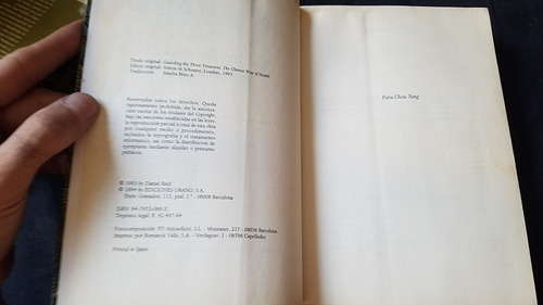 Los Tres Tesoros De La Salud Daniel Reid Urano Ilustrado (Usado)
