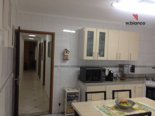Excelente Casa Térrea, Em Rudge Ramos Com 03 Dormitórios /02 Suites, - Ca0239