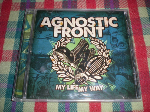 Agnostic Front / My Life My Way Sello Icarus 2014 (77)