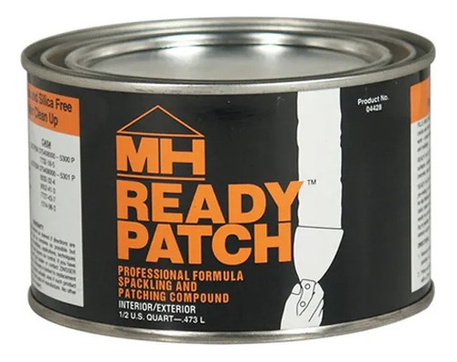 Masilla Ready Patch Zinsser De Rust Oleum X 0,473 Lts.