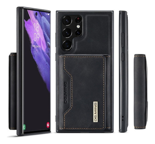 B Funda De Polipiel Tarjeta For Samsung Galaxy S20 S21 S22