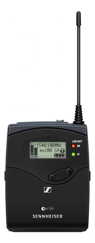 Micrófono Inalámbrico Sennheiser Ew135p G4 P/ Cámara Color Negro