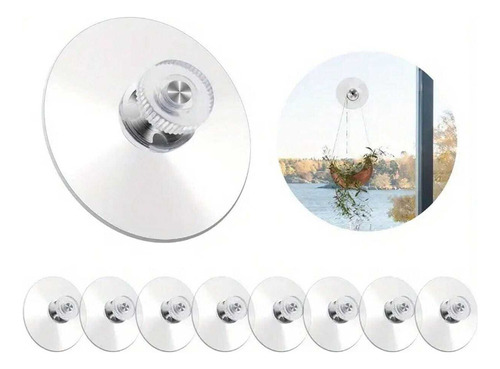 Soportes For Aspiradoras De Pvc Transparente De 10 X 4 Cm