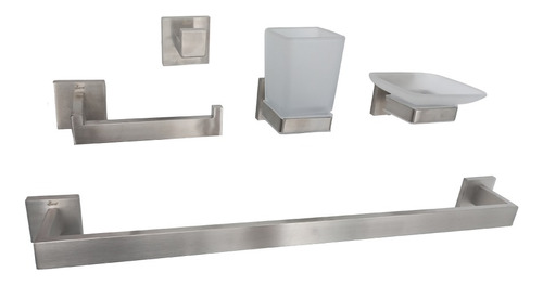 Accesorios De Baño 5 Pcs Marca Bari