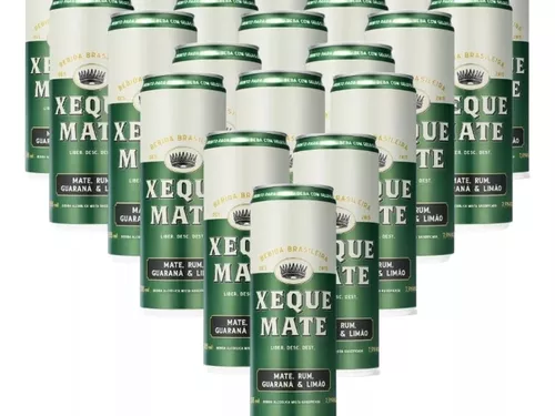 kit-12-latas-xeque-mate-355ml - Bebidas Famosas - Whisky - Vinho