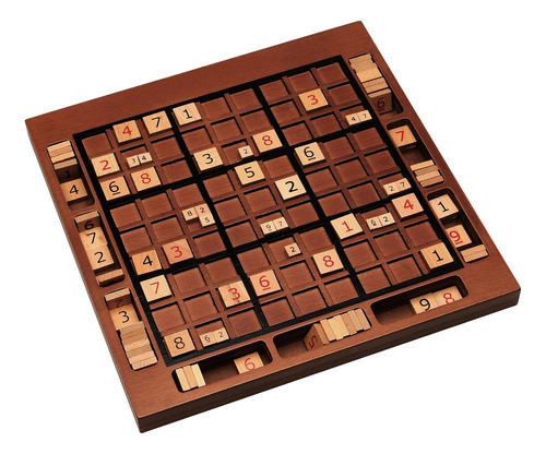 Tablero De Sudoku De Madera We Games Clasico 90 Piezas