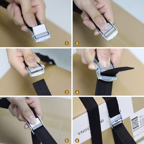 Correas De Nailon Para Portaequipajes De Coche Con Hebillas