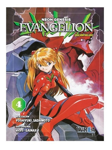 Evangelion Edición Deluxe Tomo 4 Manga Ivrea Comic Lelab 