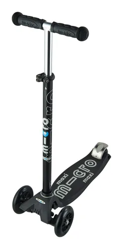 Monopat n de pie Micro Maxi Deluxe gris y negro para ni os