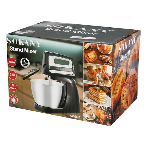 Batidora Electrica De Pie Batidora Pedestal Tazon 3.5 Lts