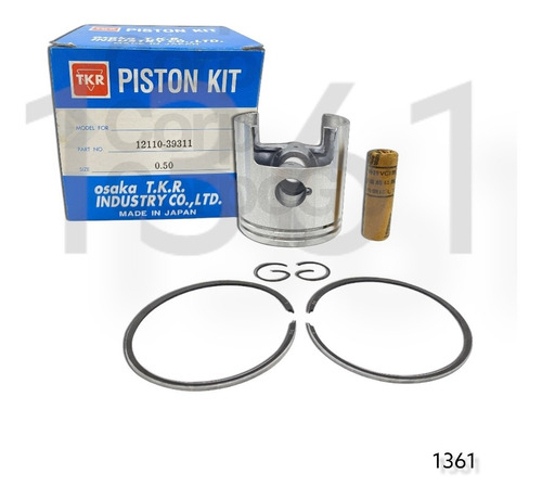 Kit De Piston Suzuki Tr125 W/ring 0.50mm