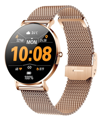 Reloj Inteligente Bluetooth T8 De 1.3 Pulgadas Dorado/plata/