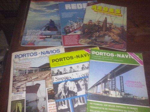 3 Revistas Porto &navios 2 Redes Y 1 Puerto En Buen Estado 