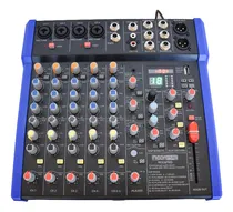Comprar Mixer De Seis Canales Con 99 Efectos Moon Mx6pro
