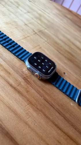 Apple Watch Ultra 49mm Titânio Gps Celular Nnh883lw/a 32gb