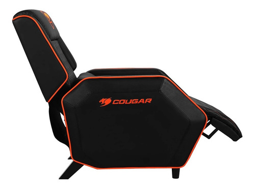 Imagen 4 de 9 de Sillón Gamer Cougar Ranger Negro/naranja