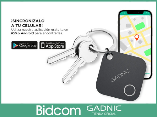 Imagen 5 de 9 de Llavero Localizador Gadnic Gpk10 Tag Busca Llaves 12 Mts