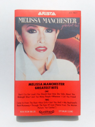 Melissa Manchester - Greatest Hits / Casete