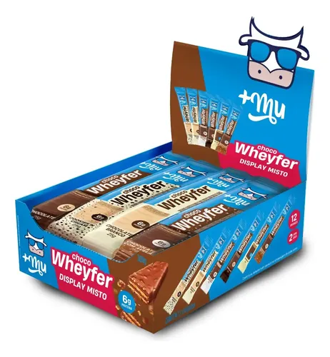 Mu Chocowheyfer Mixed Box 12 unidades de sabores mistos